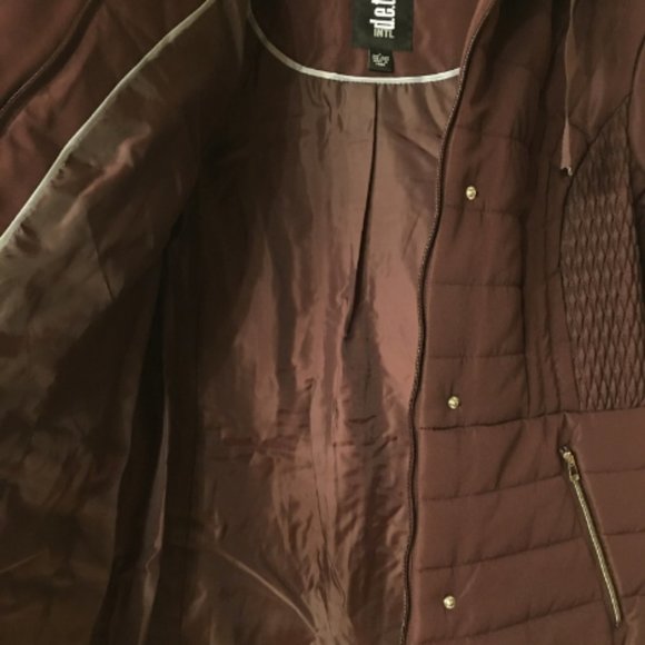 d.e.t.a.i.l.s Sherpa-Lined Convertible Collar Coat - Picture 5 of 9